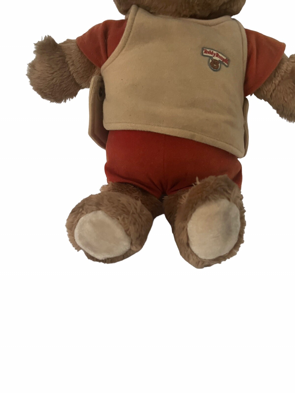Vintage 1985 Teddy Ruxpin W/ Cassette Player (Untested) Bear Plush