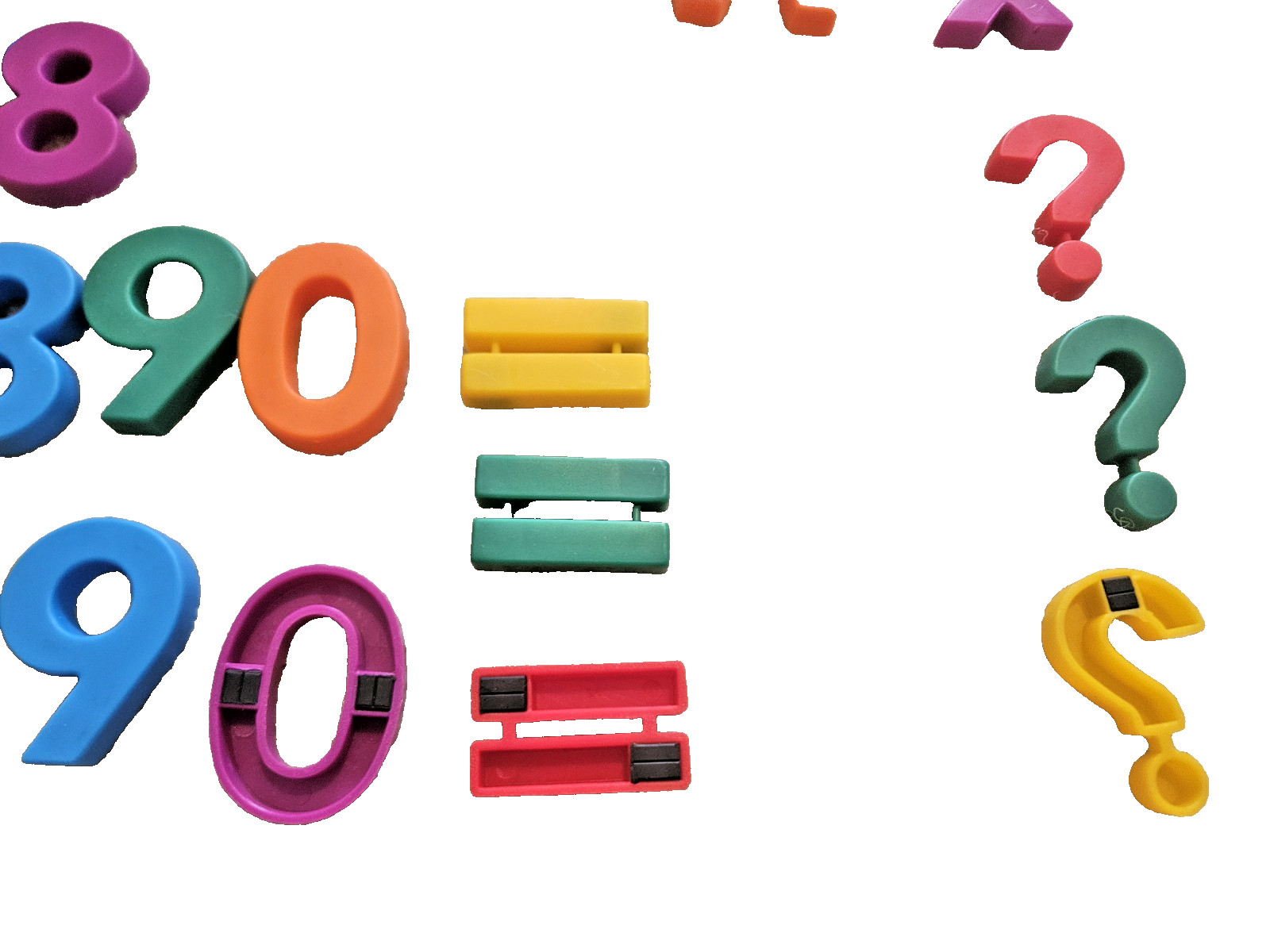 Alpha Magnets, Magnetic Letters & Numbers , 99 Pieces + Box