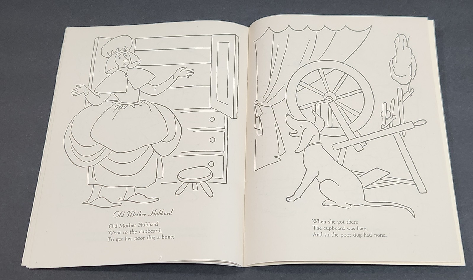 3 Vintage 1967 Coloring Books: Mother Goose, What-If Zoo & First Color Book