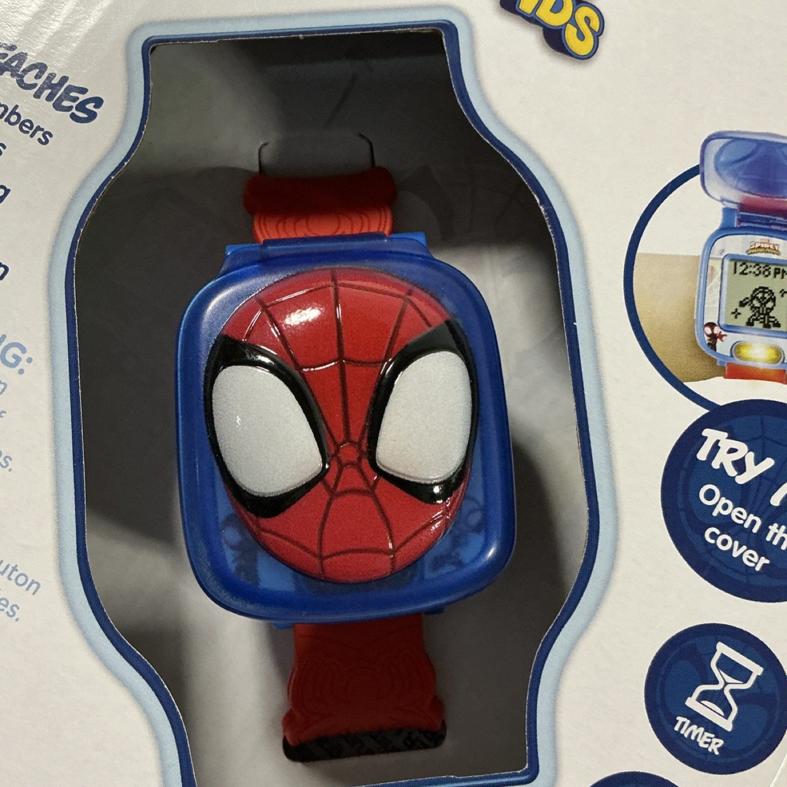 VTech Spidey and His Amazing Friends Spidey Learning Watch 80-554300