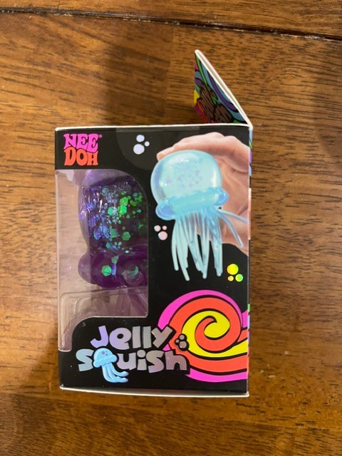 Authentic NeeDoh 💜 PURPLE Jelly Squish Jellyfish Fidget Sensory Toy – US Seller