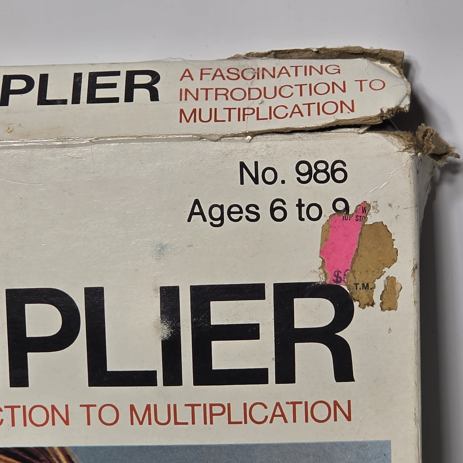 VTG 1979 Child Guidance First Multiplier Mathematics Learning Device Questor