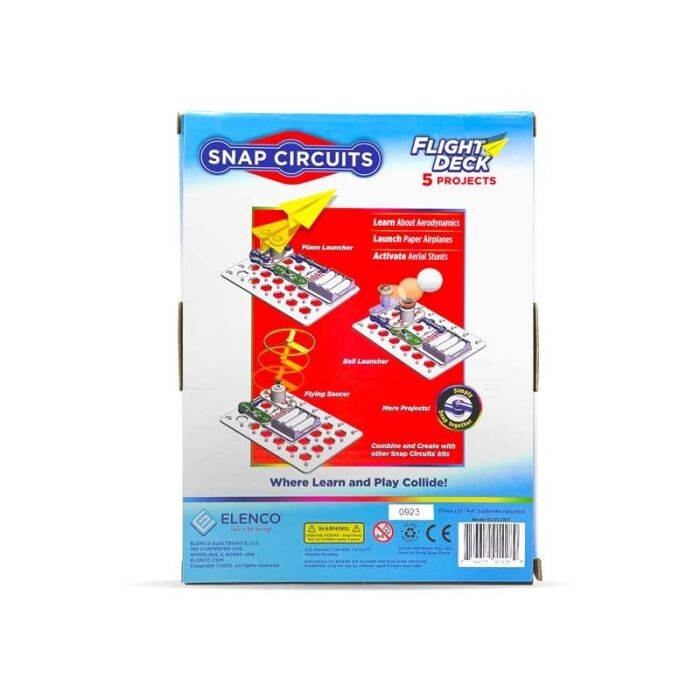 SNAP CIRCUITS SCFLTKIT – FLIGHT DECK – 6 STEM PROJECTS – AUTHORIZED DISTRIBUTOR