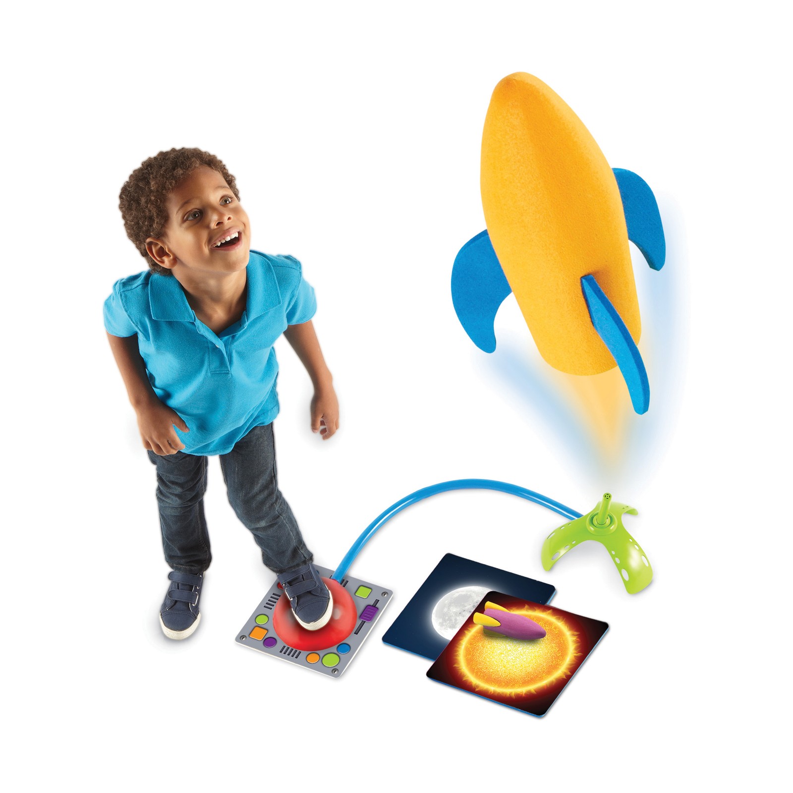 New – Learning Resources Primary Science – Leap & Launch Rocket – Ages 3+
