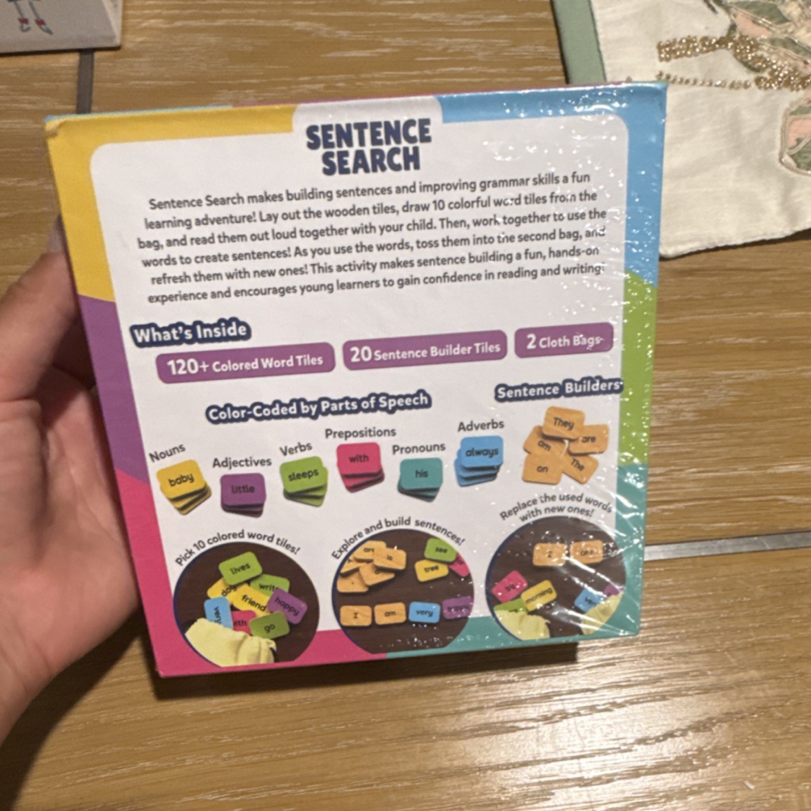 Skillmatics Sentence Search Grammar & Sentence Building Toy Ages 5-8
