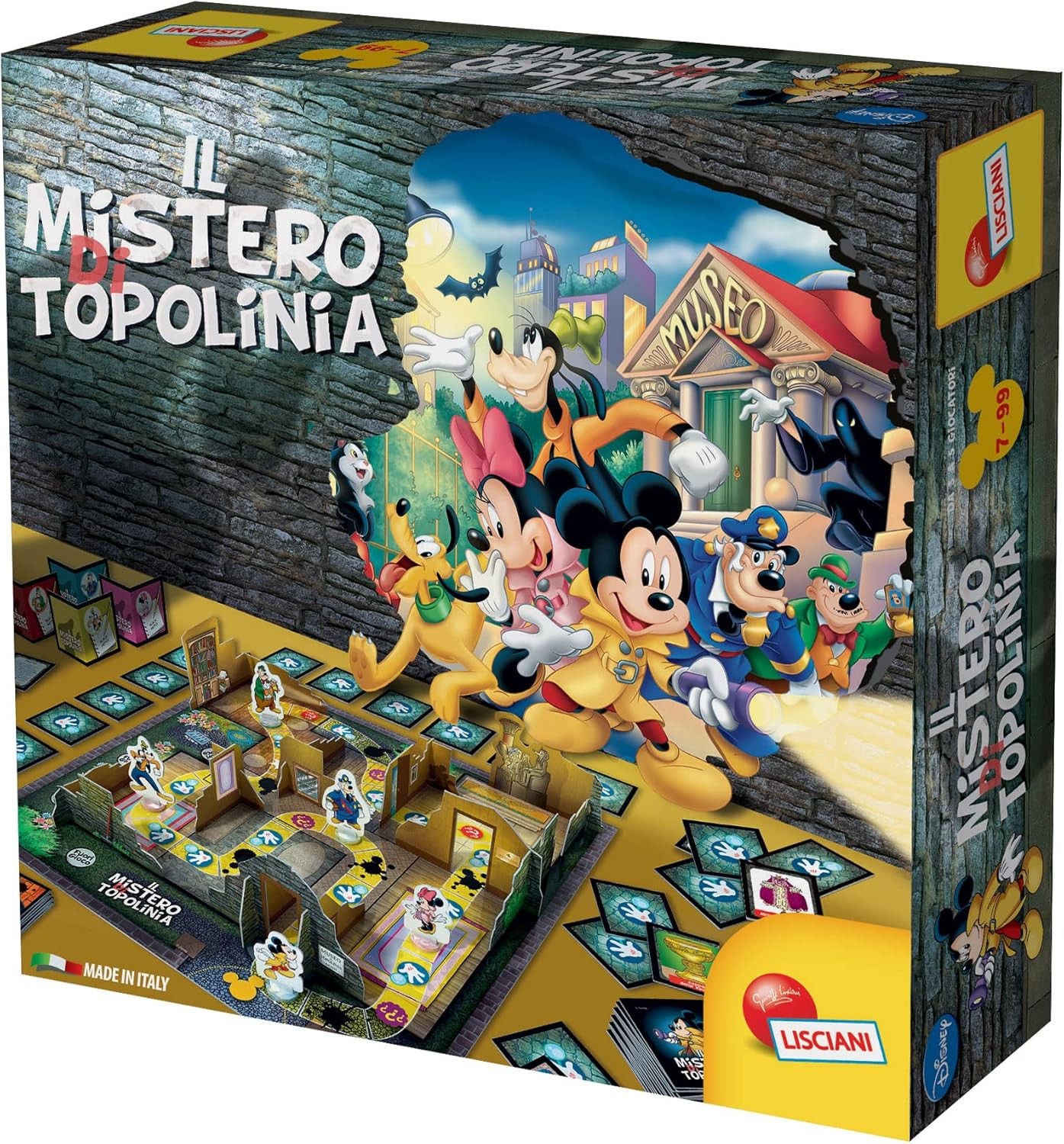 Lisciani Giochi – Disney The Mystery of Topoline, Boxed Society