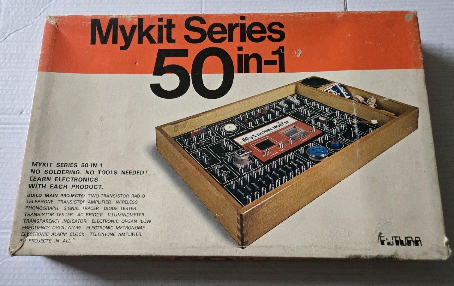 Vintage MYKIT Series 50-IN-1 Electronic Project Kit No. 2981