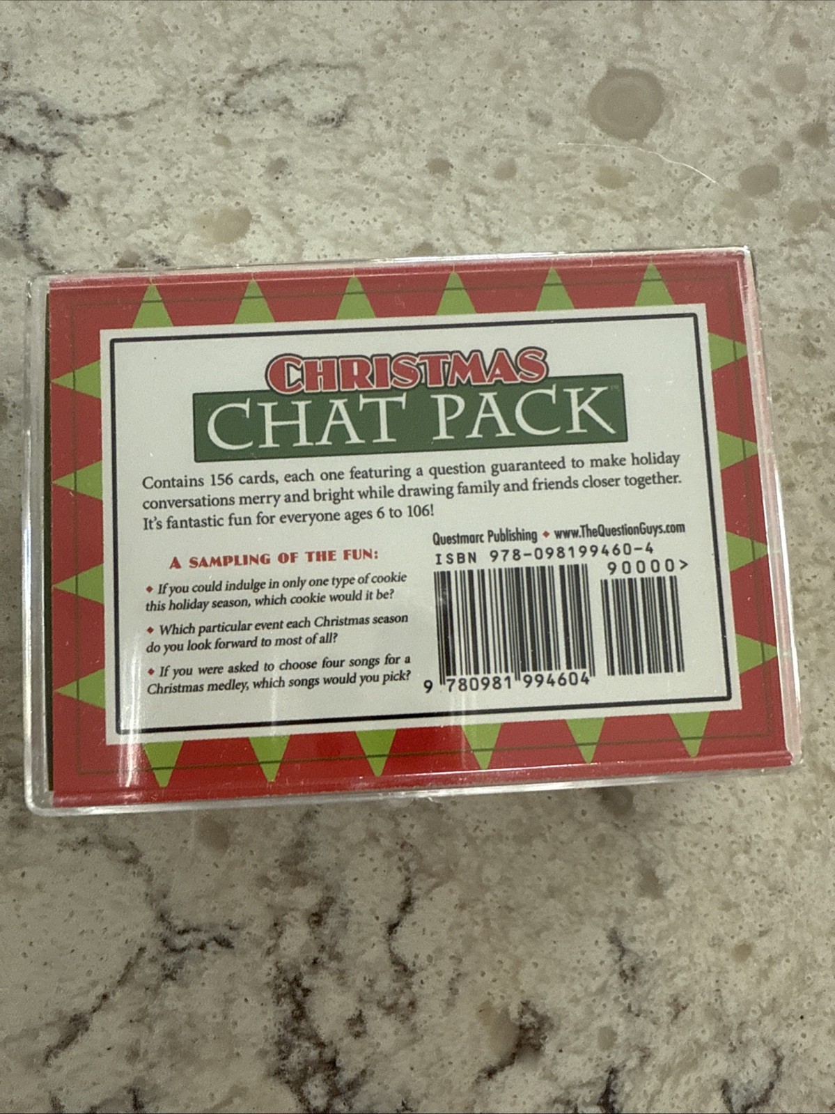 Chat Pack Christmas- Fun Questions to Spark Conversations