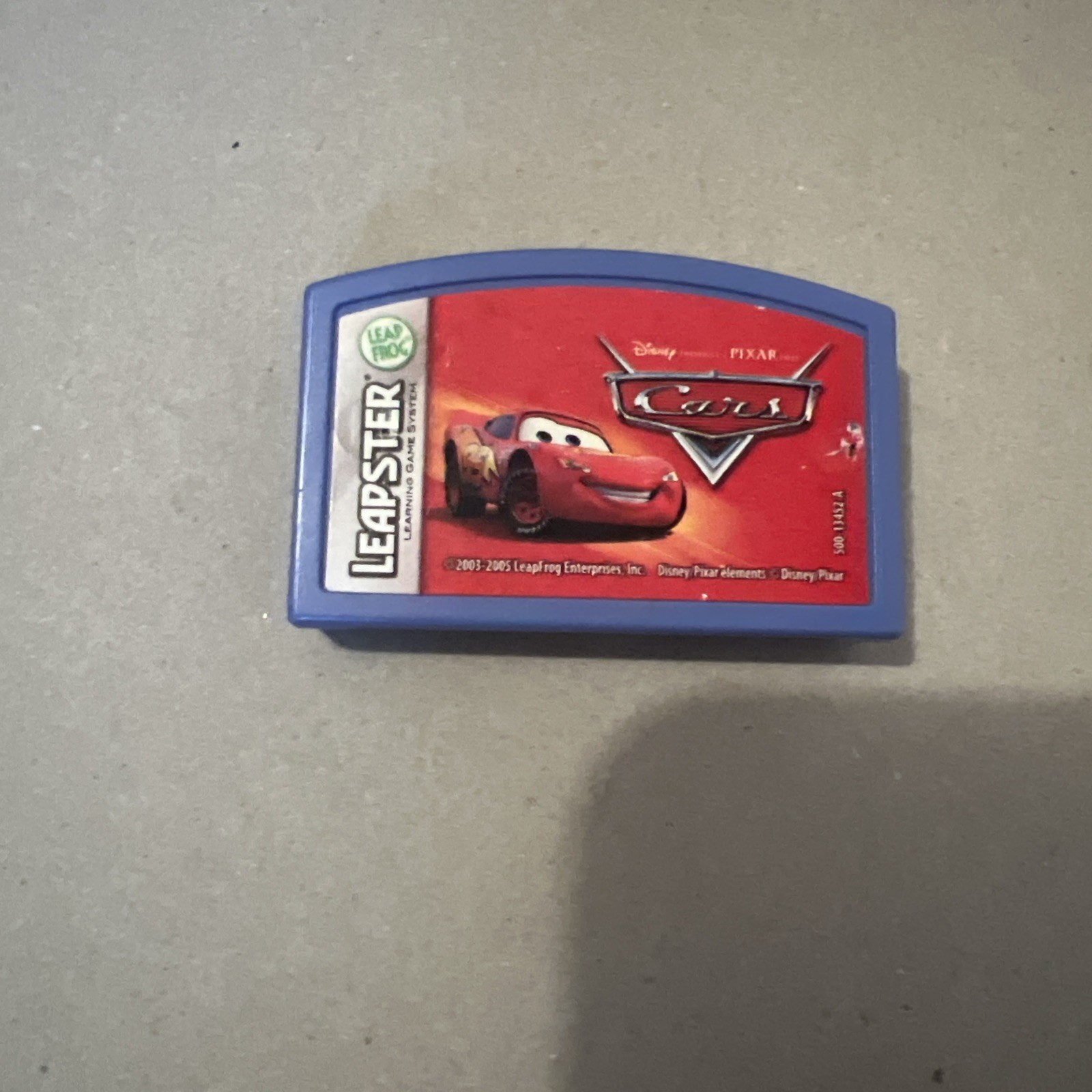 Leap Frog Leapster Disney Pixar Cars Game Cartridge