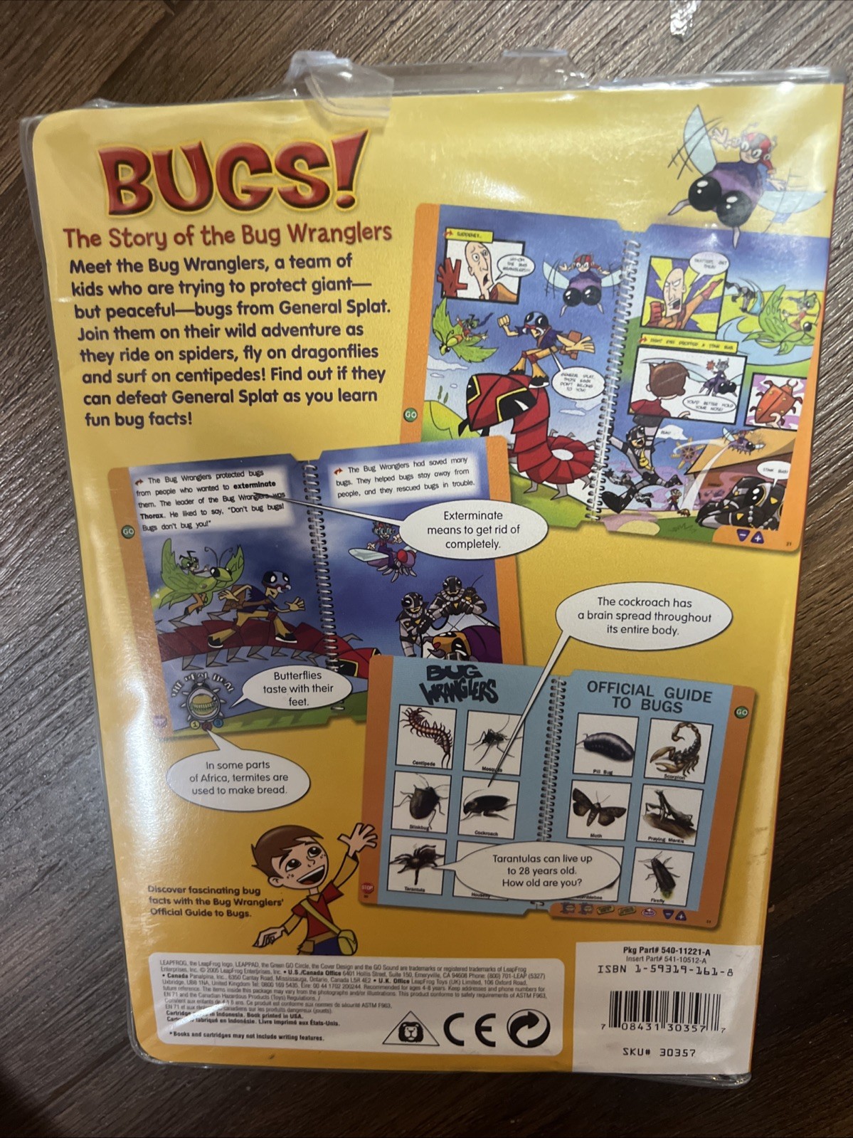 LeapPad Leap Frog Bugs! The Story Of The Bug Wranglers 1st-2nd Grade