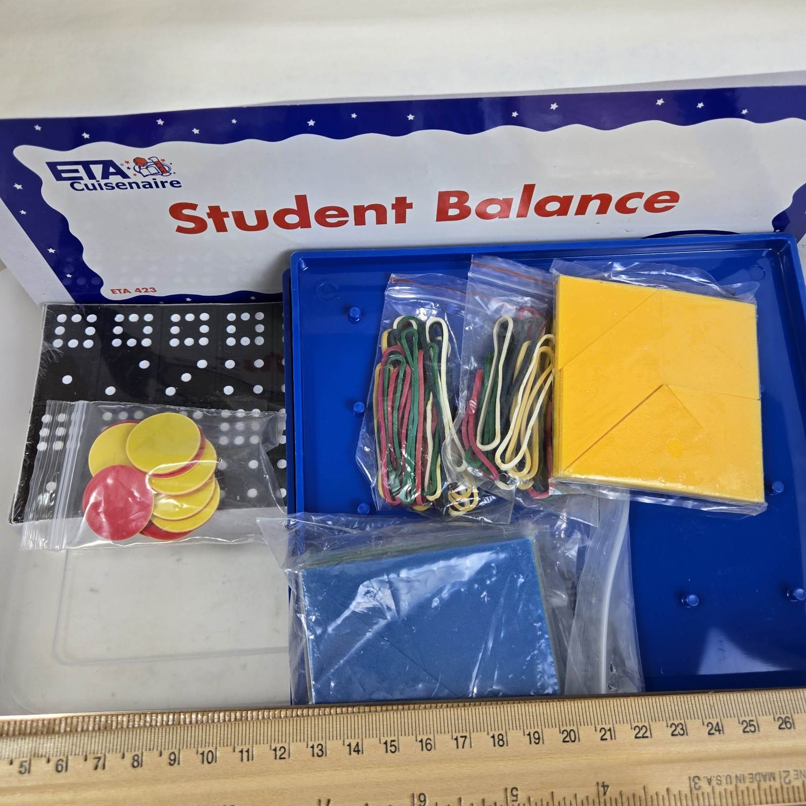 NEW Saxon Math K-3 Homeschool Manipulative Kit ETA Cuisenaire SEALED BOX