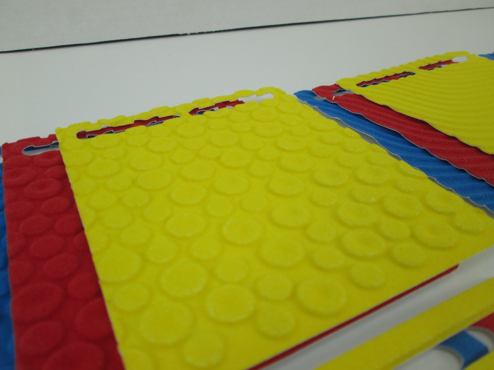 Set of 27 Flocked Textured Cards 61-422-158 Learning Students Blind Feel Touch