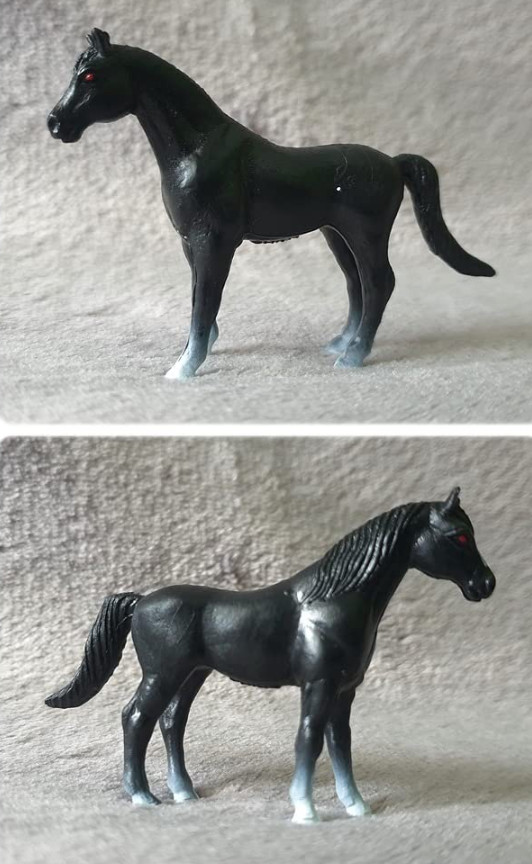18 Pcs Plastic Miniature Pony Horse Toy Figurines Cake Toppers