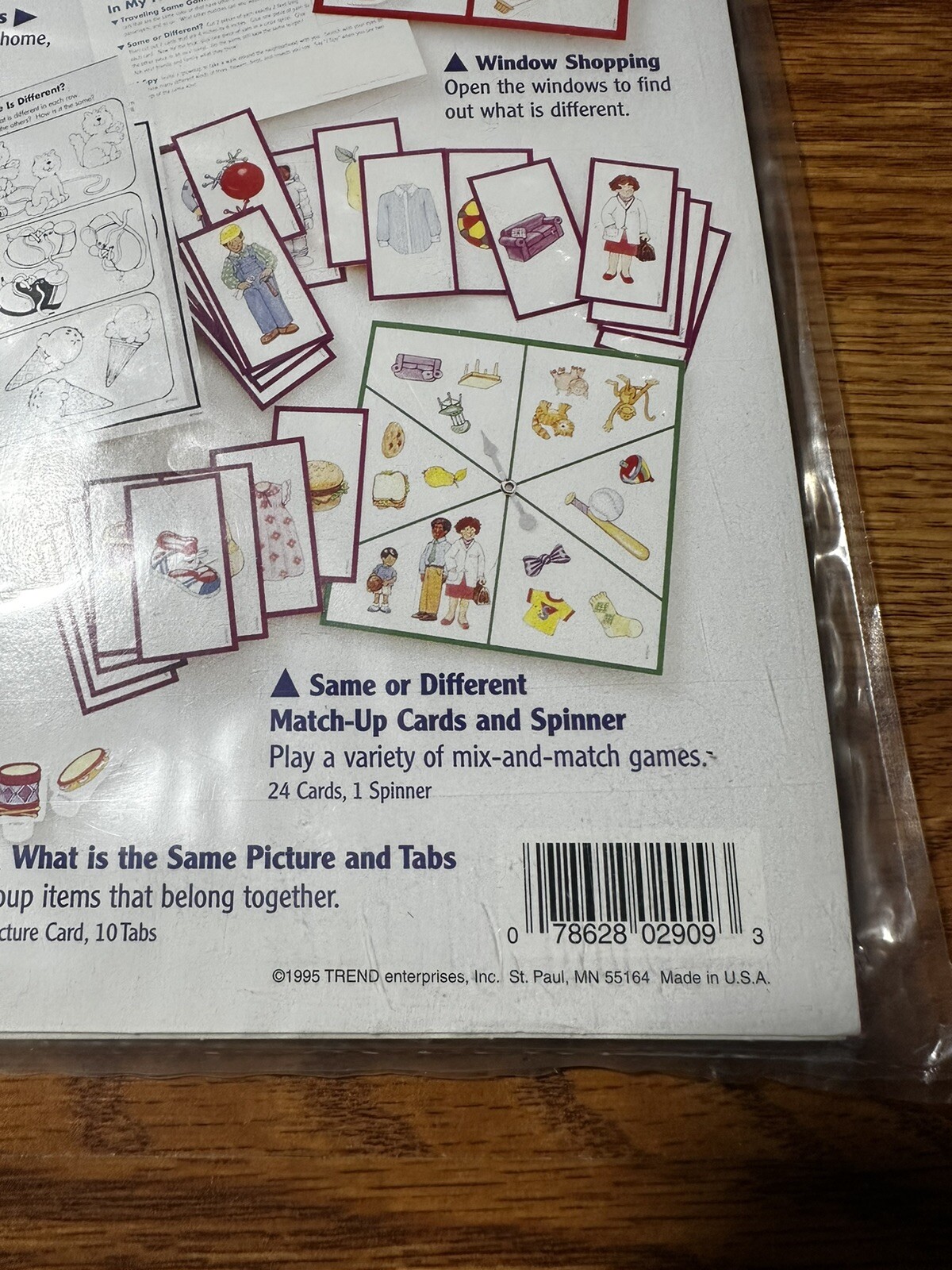 1995 Trend Enterprise Great Start Discovery Kit Math Ages 4-6 Same Or Different