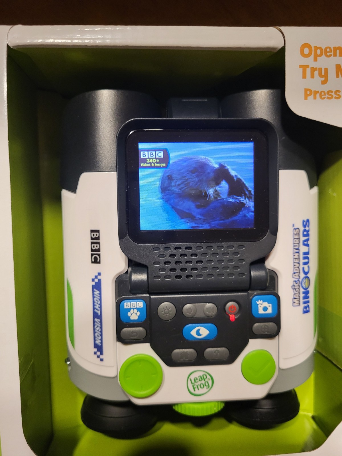 Leap Frog Magic Adventures Binoculars Learning Interactive Camera Game Quiz BBC