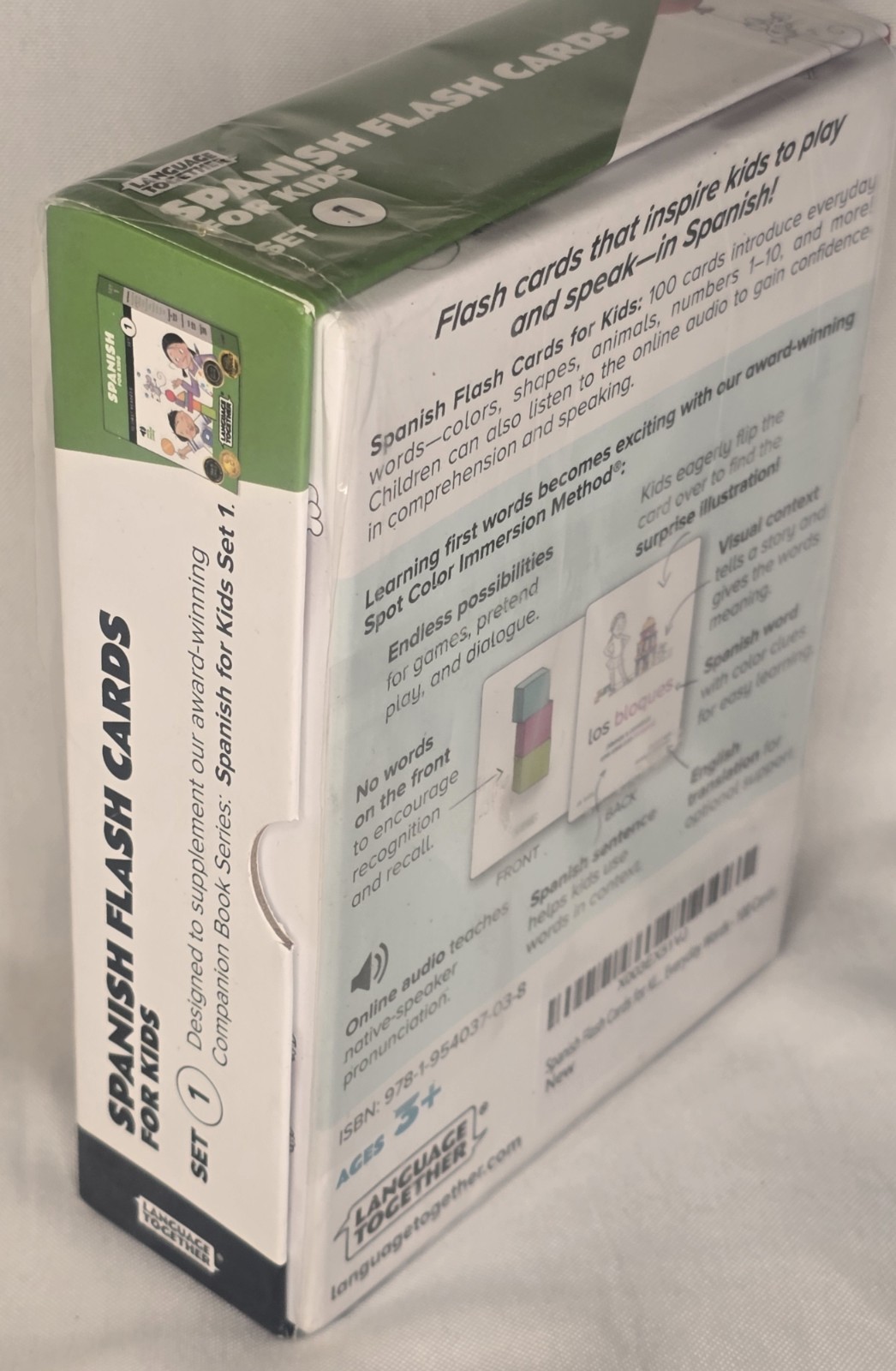 Language Together Spanish Flash Cards For Kids