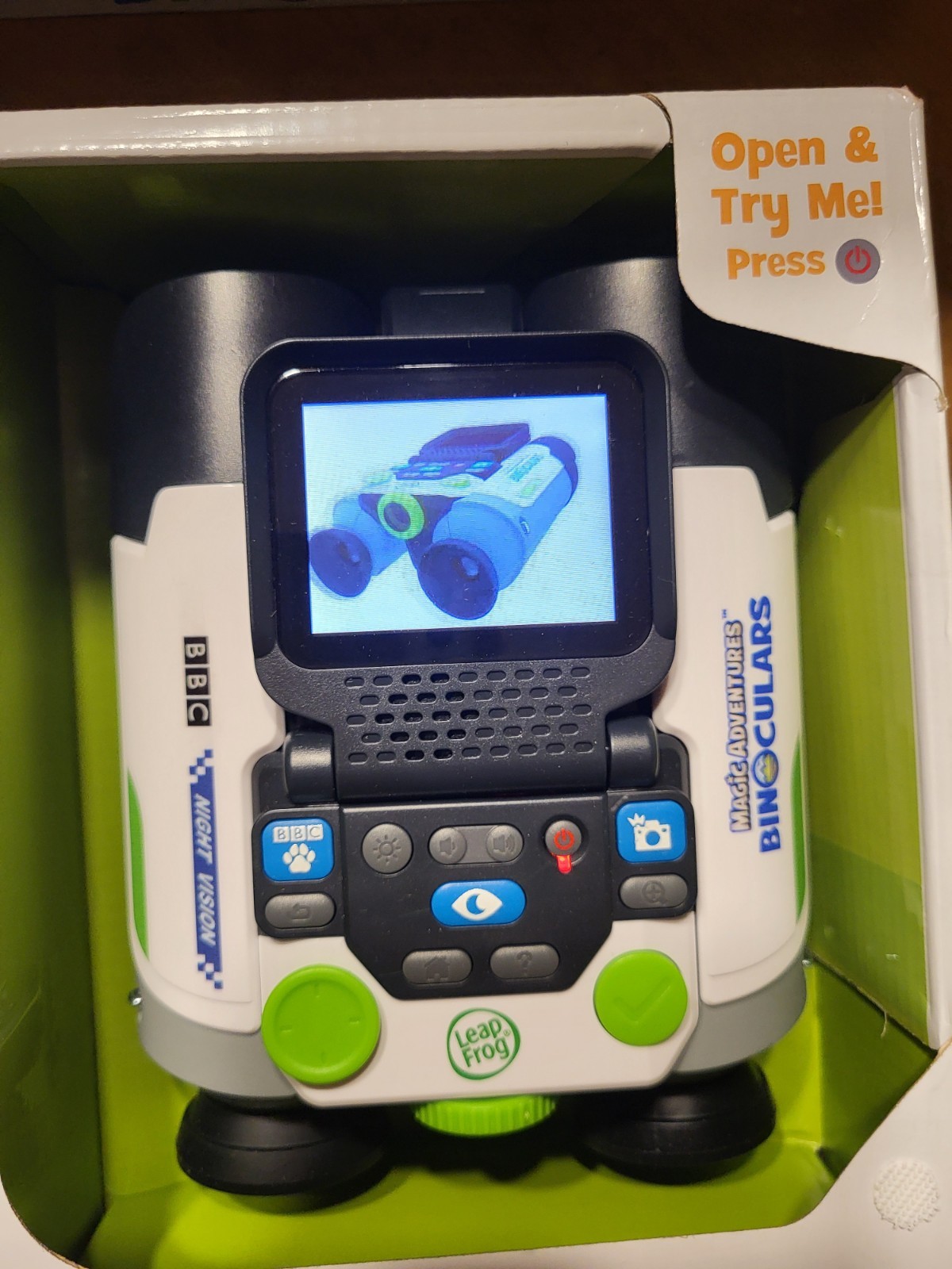 Leap Frog Magic Adventures Binoculars Learning Interactive Camera Game Quiz BBC