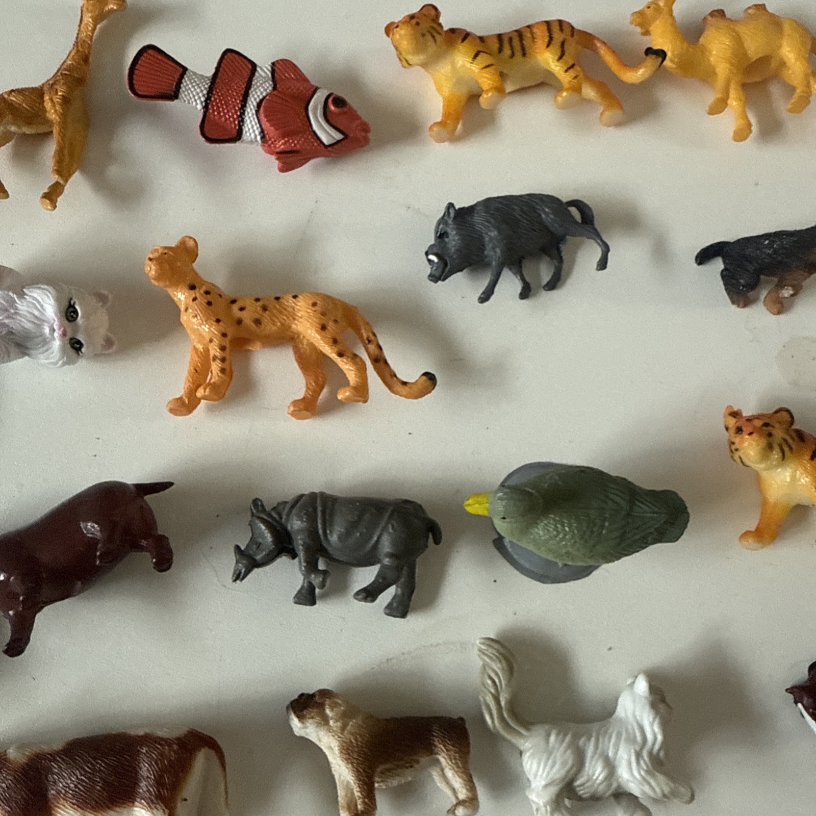 Lot of 45 Unbranded Mini PVC Animals