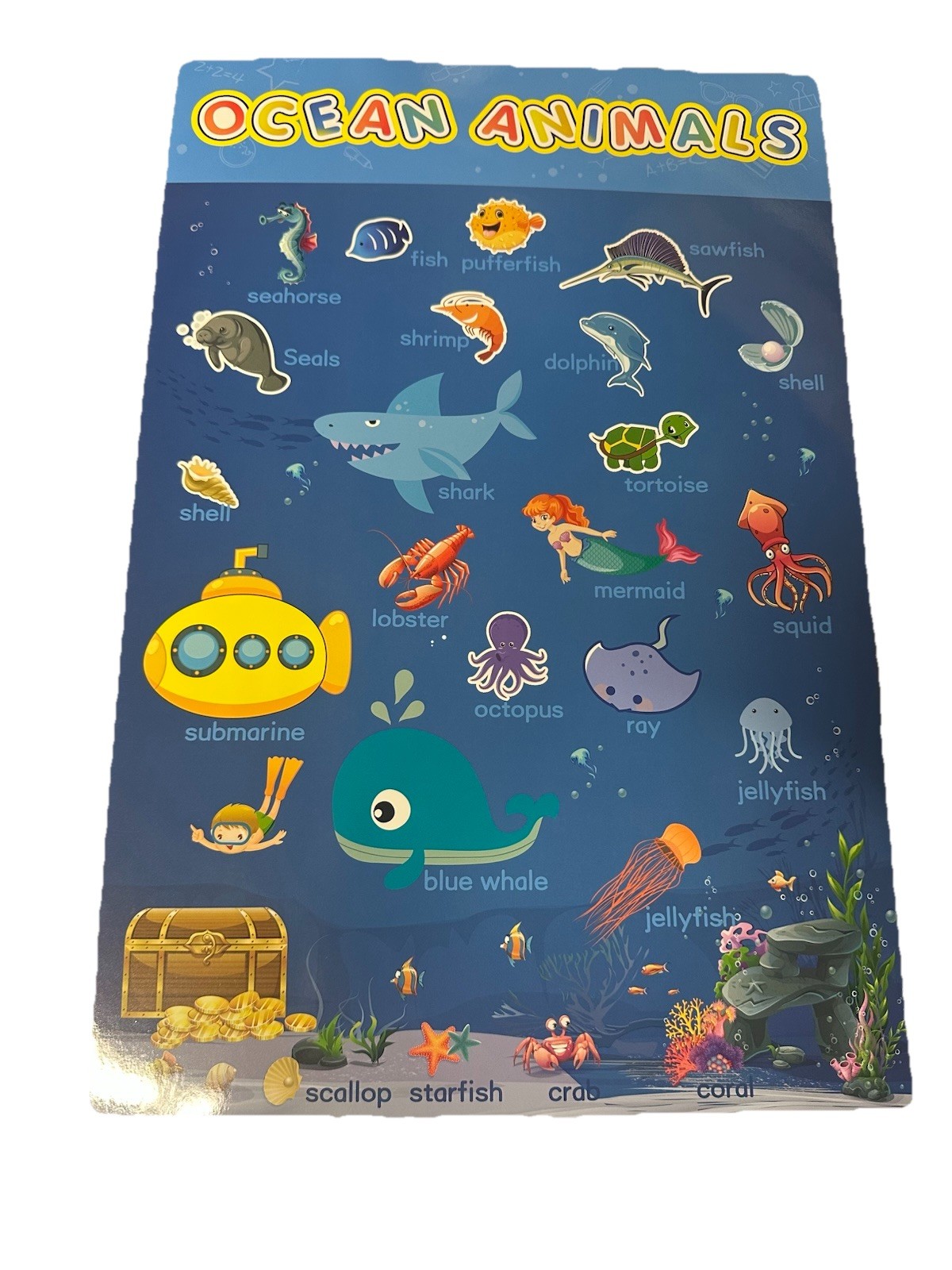 16PCS Educational Preschool Posters Toddlers Kids Perfect for Classroom Teach