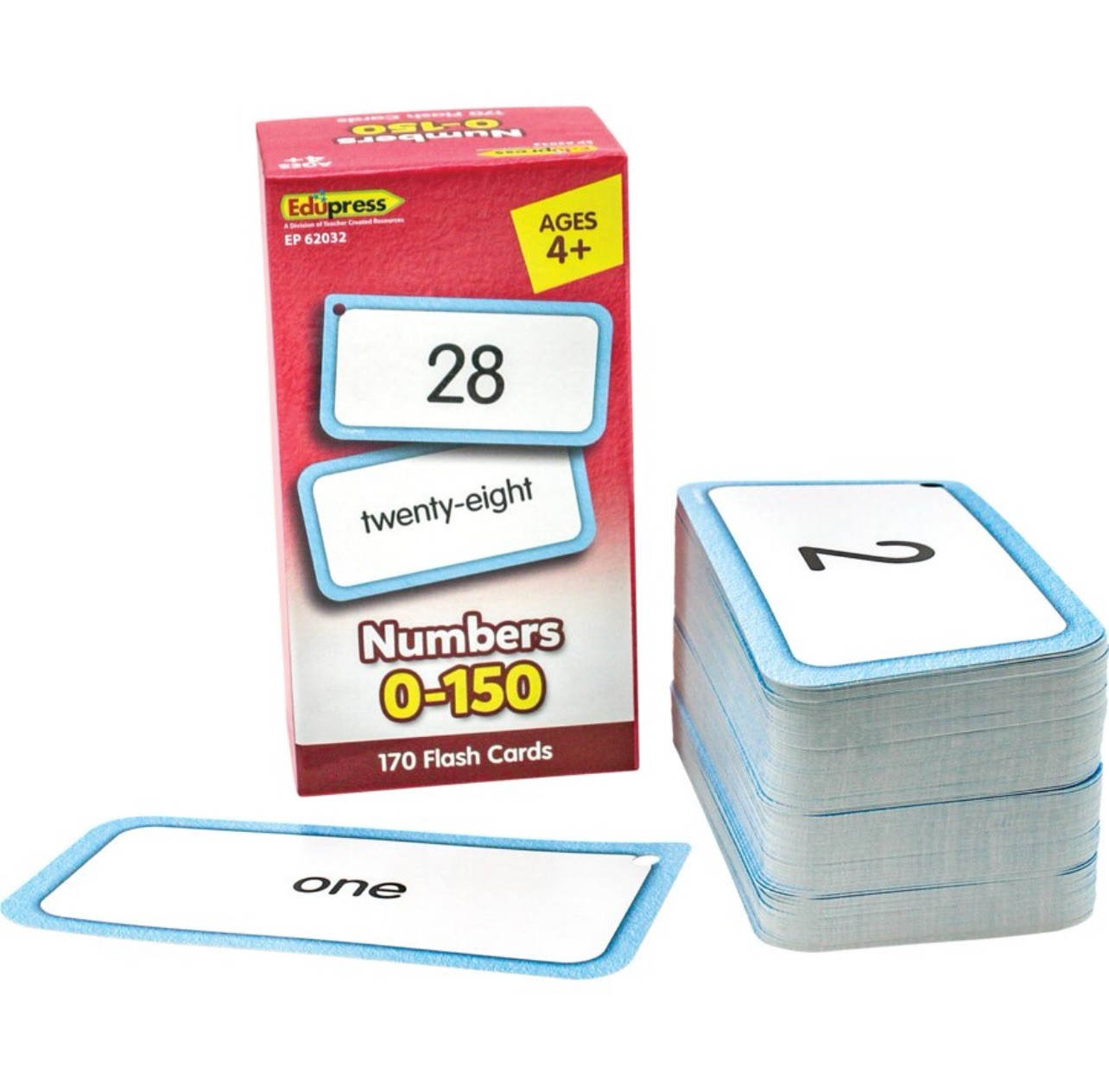 Edupress Numbers 0-150 Flash Cards