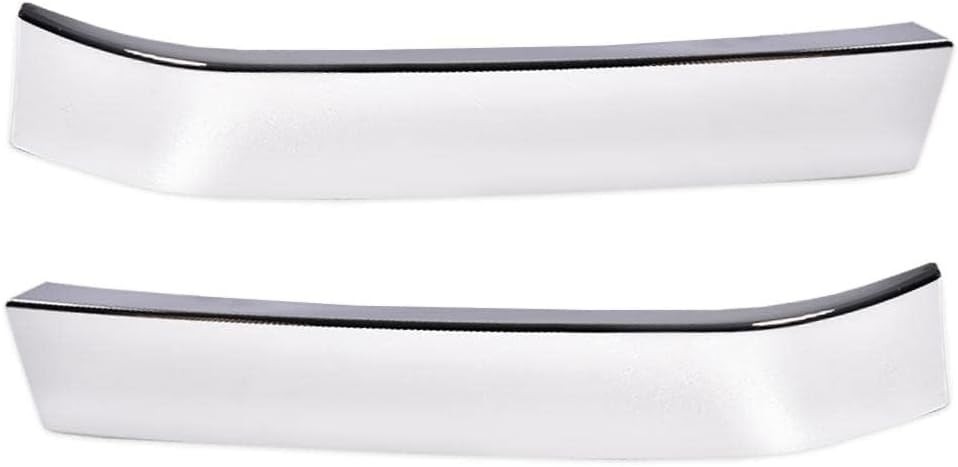 03-07 Chevy Silverado 1500 2500 3500 Grille Trim Set Left Right Pair White