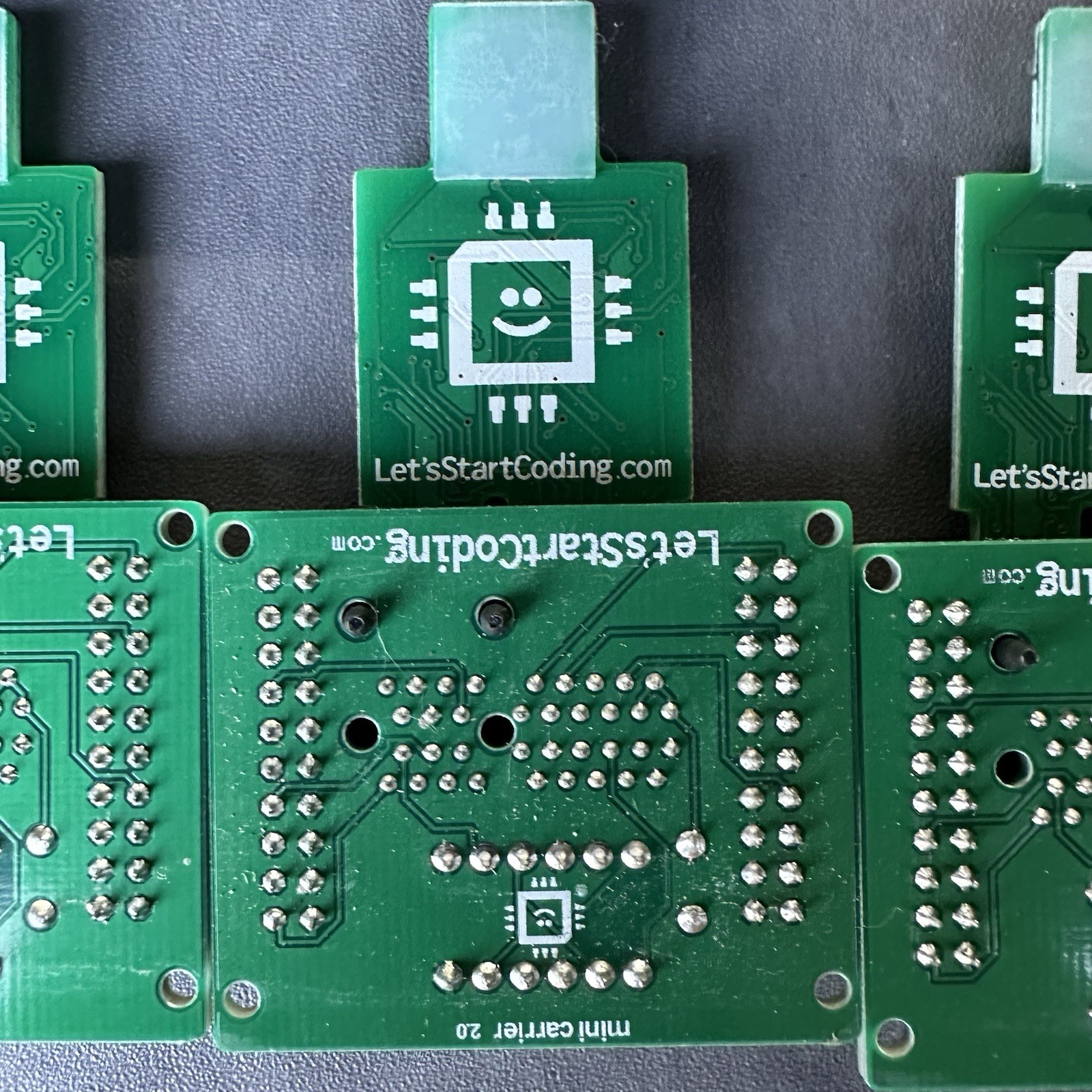 Lot of 16 Let’s Start Coding Maker Boards w/ Mini Carrier v2.0