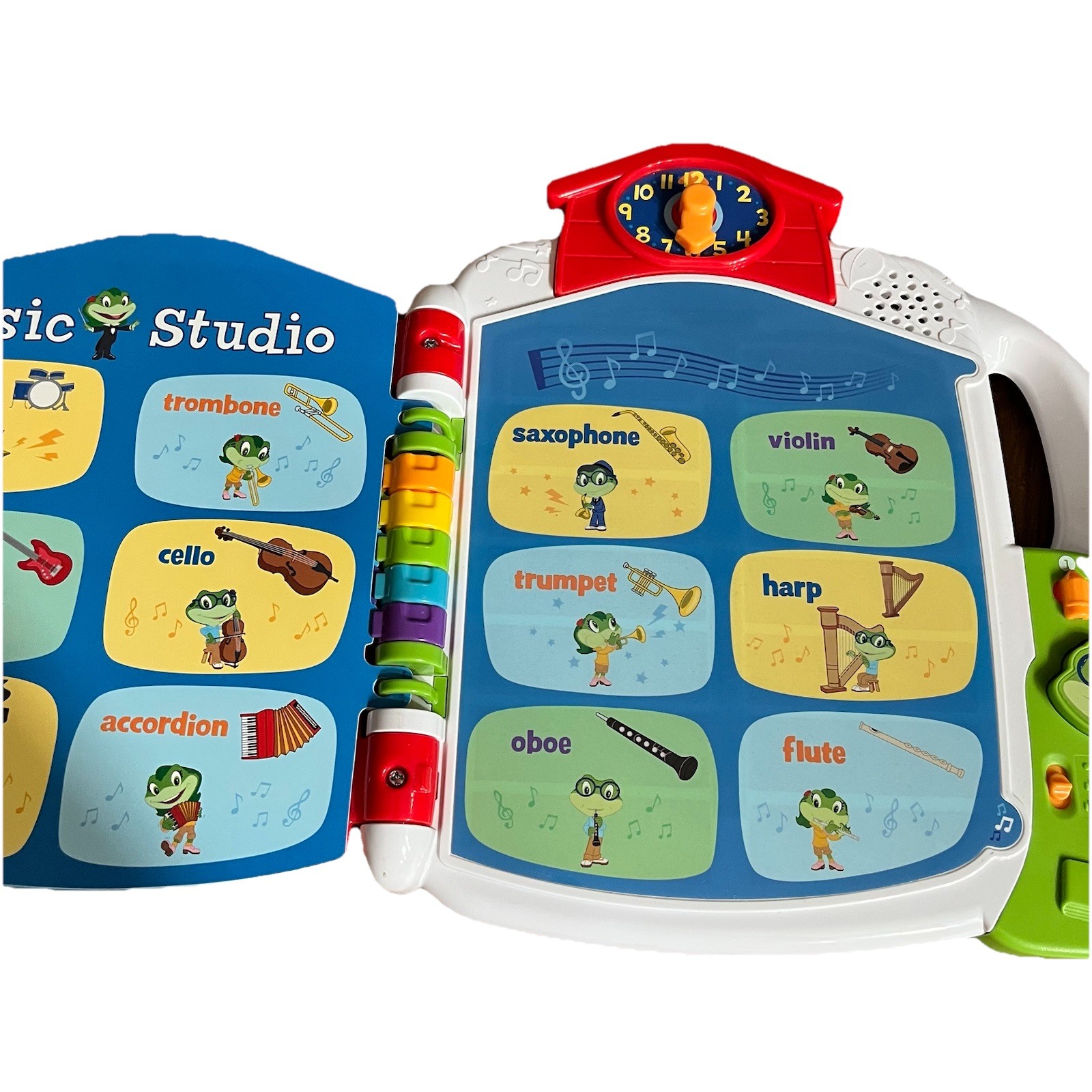LeapFrog Tad’s Get Ready for School Book & 100 Words Book Learning Interactive