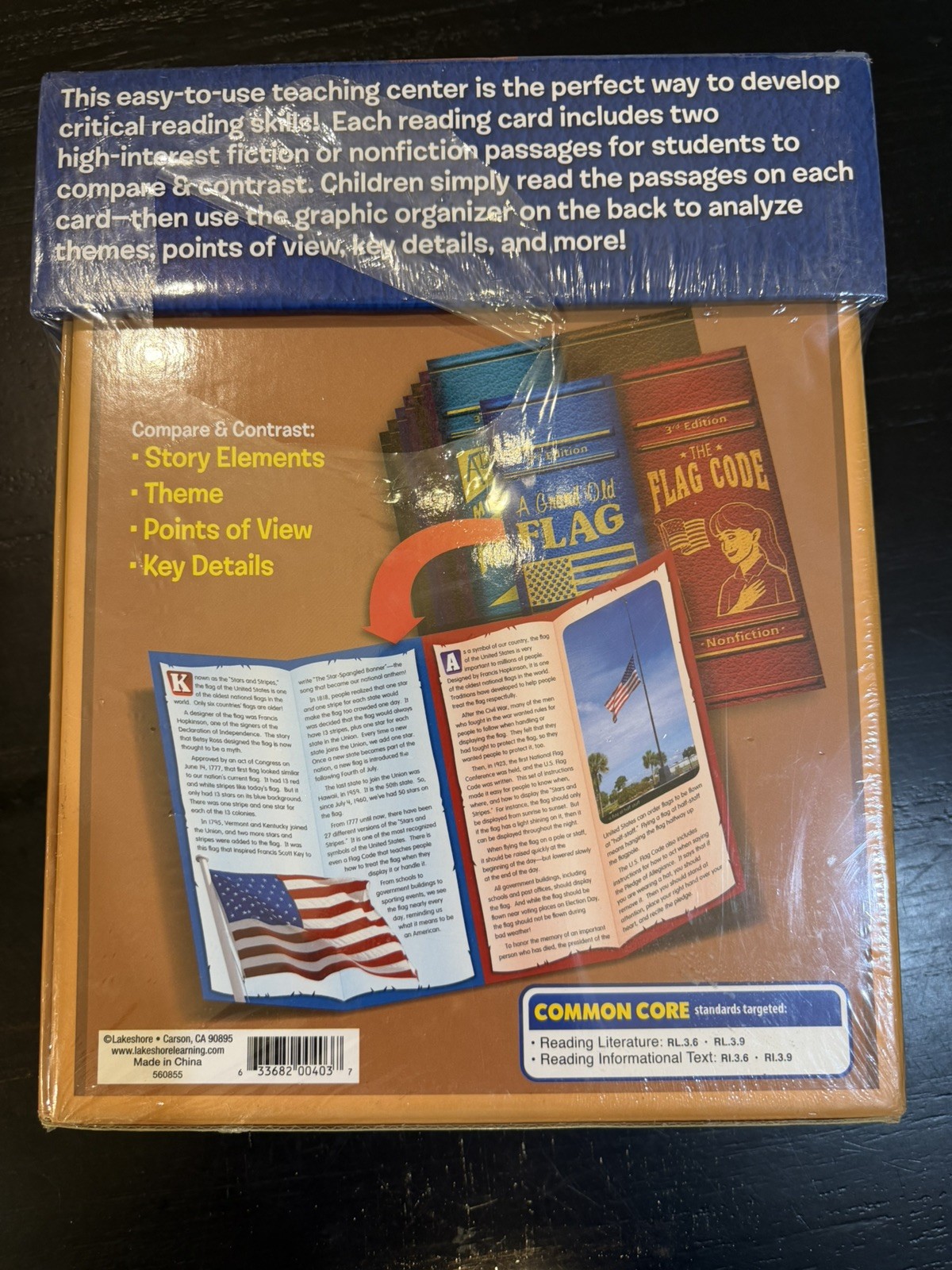 Lakeshore Grade 2 What’s the Point Comparing Text Center AA271 Complete Set