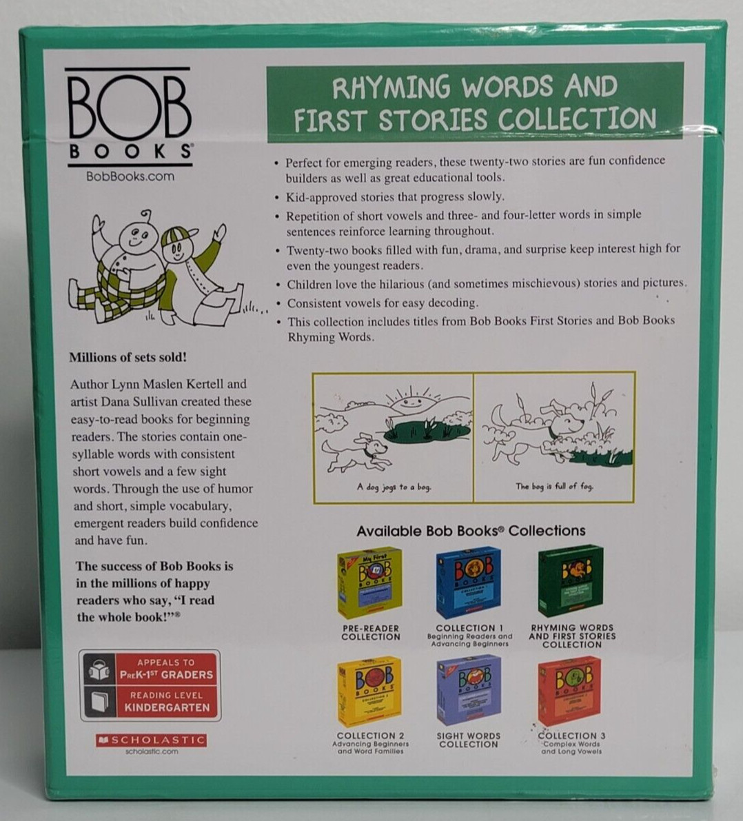 Bob Books Reading Rhyming Words Homeschool PreK Kindergarten First Grade NEW