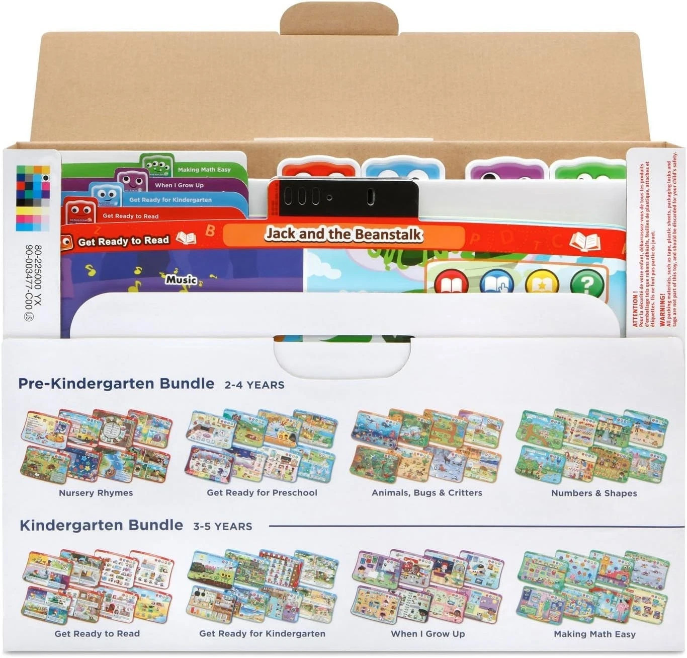 VTech Activity Desk 4-in-1 Kindergarten Expansion Pack Bundle for Age 3-5