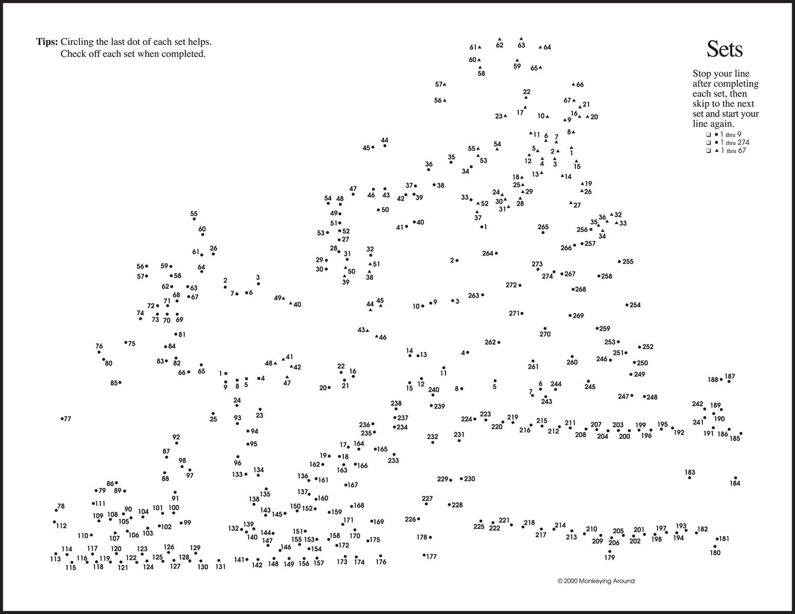 Greatest Dot-to-Dot Book in the World (Book 1) – Activity – Relaxing…