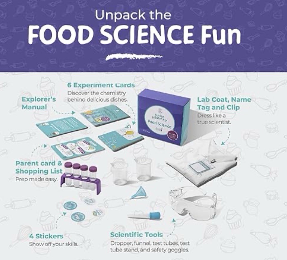 Tovla Jr. My First Food Science Kit Edible Slime & Fun Experiments Free Shipping