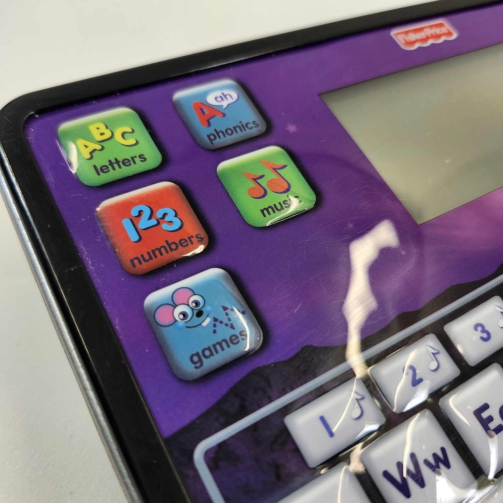 Fisher Price Fun-2-Learn Smart Tablet 2011 Electronic Learning Toy Tested
