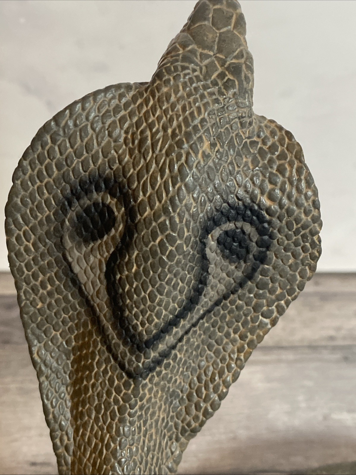 Safari Ltd. Cobra Snake Figure Bendable 34″ Realistic Reptile Vintage 1998 Toy