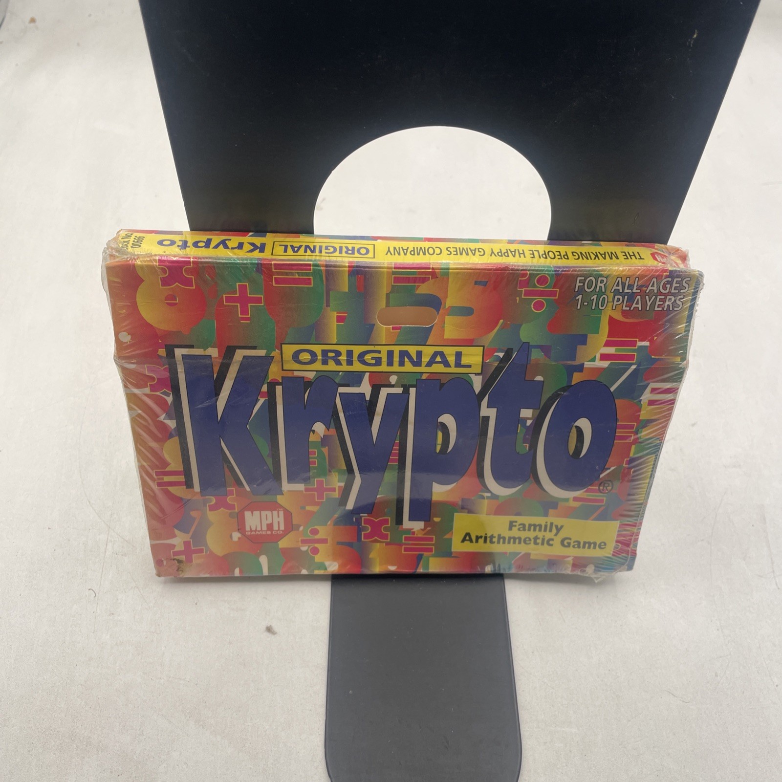 Vintage 1995 MPH Krypto Original Arithmetic Family Educational Card Game NIB