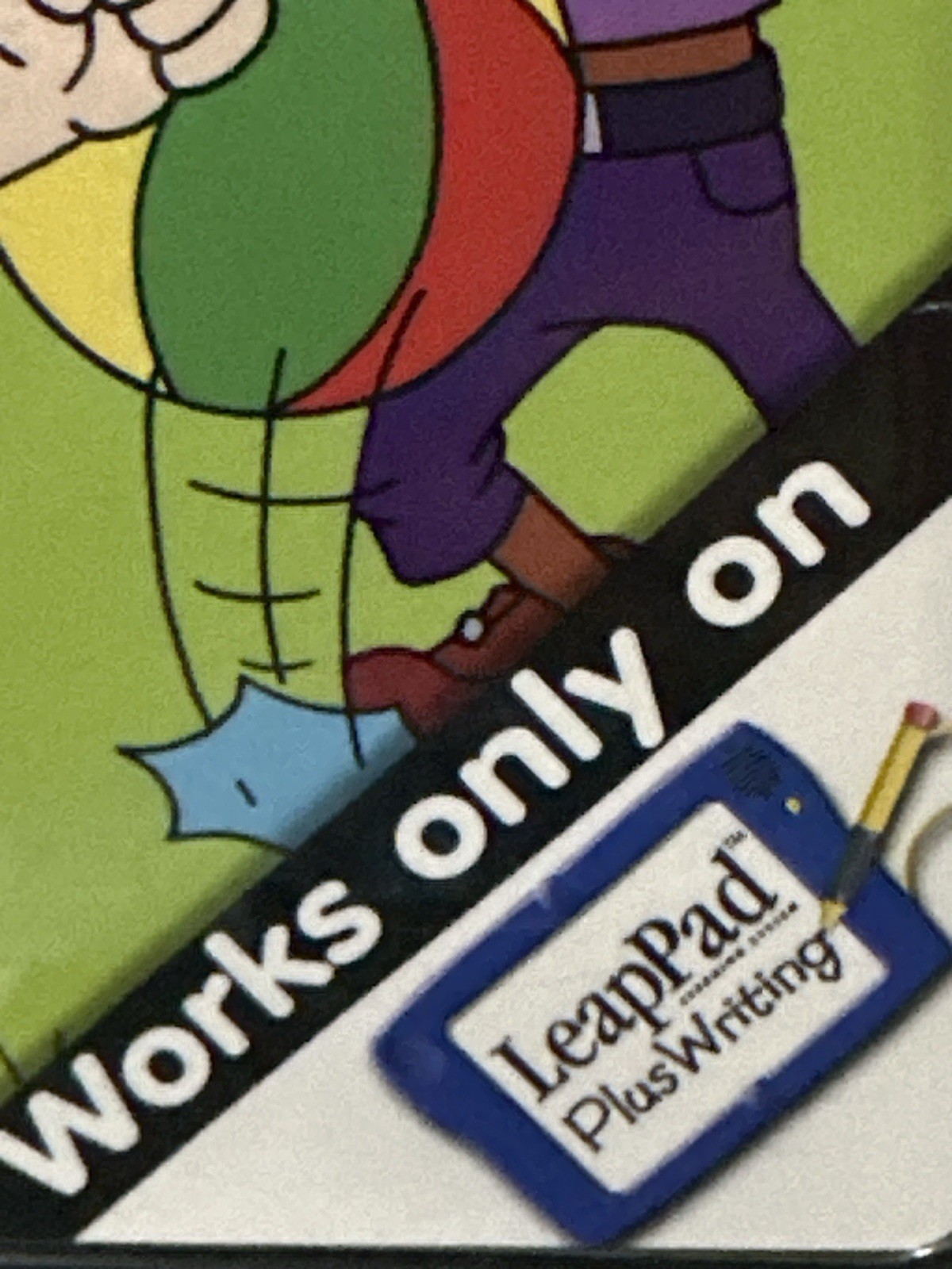LeapFrog LeapPad Plus Writing Wild Word Games 1st Grade Nick All Grown Up New