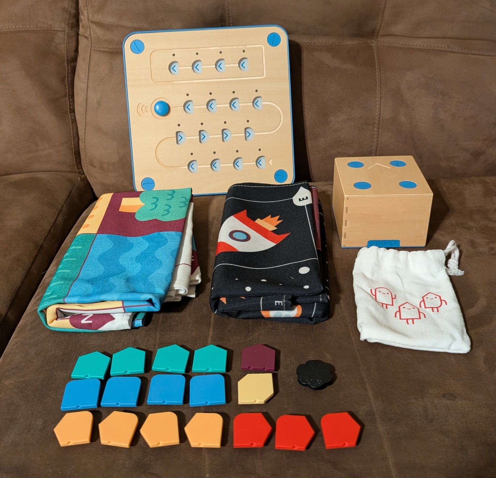 Primo Cubetto Robot Coding Play Set w/ extra map STEAM STEM toy Ages 3+