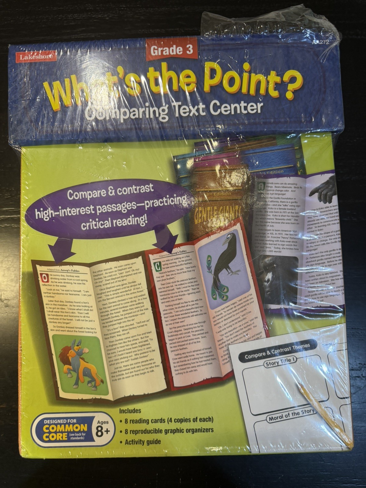 Lakeshore Grade 2 What’s the Point Comparing Text Center AA271 Complete Set