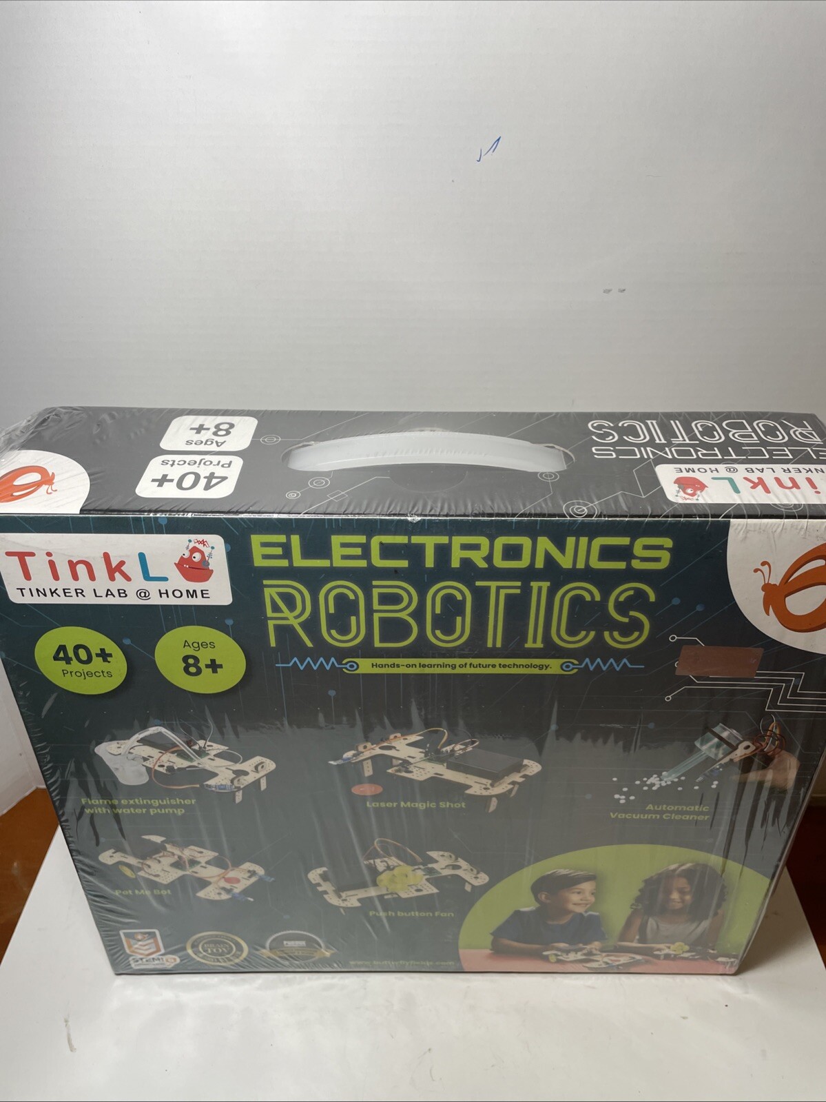Tinker Lab. 40in1 STEM Robotics Kits for Kids 8+ YRS DIY Robotics NEW SEALED BOX