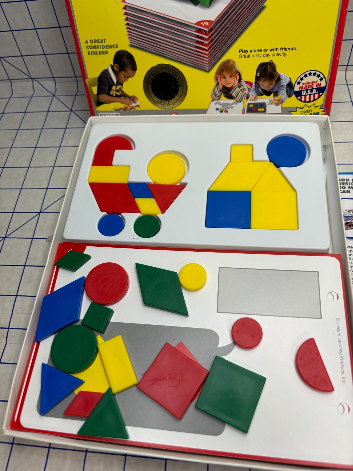 MIGHTY MIND Wood Children’s Educational Puzzle Challenge Game 1979 Homeschool
