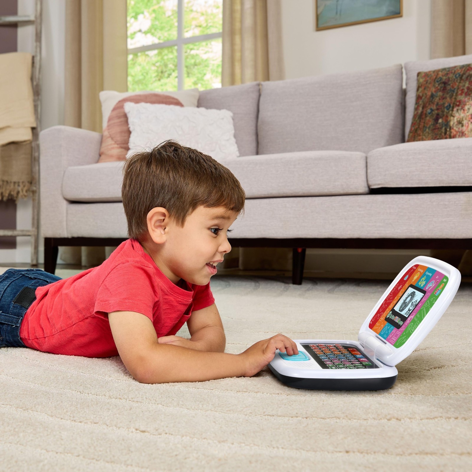 LeapFrog My First STEAM Laptop 9.3″ x 6.2″ x 2.2″, Multicolor