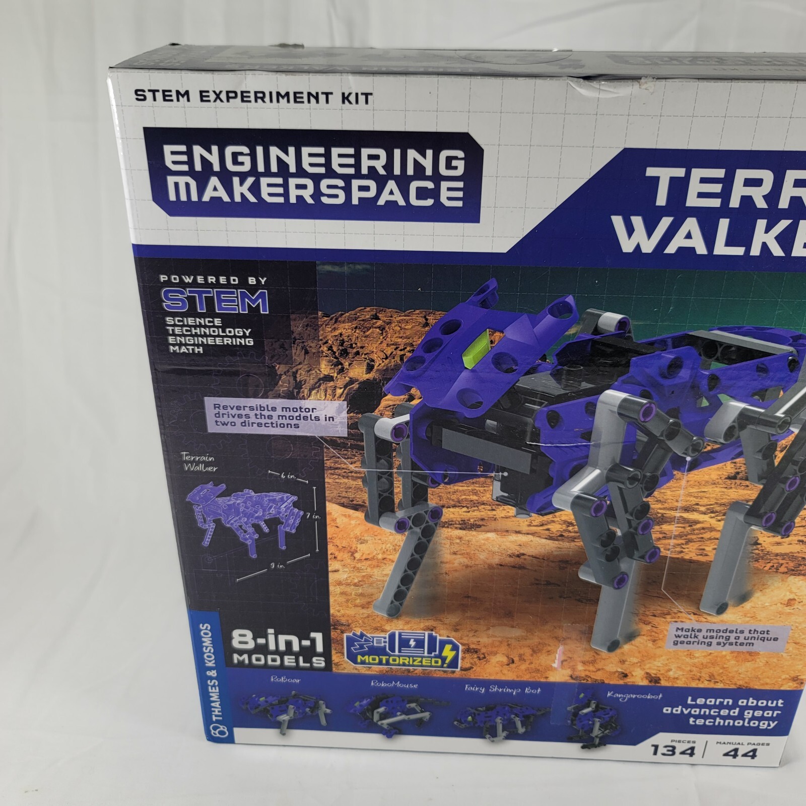 NEW Thames & Kosmos Engineering Makerspace Terrain Walkers Science Building Kit