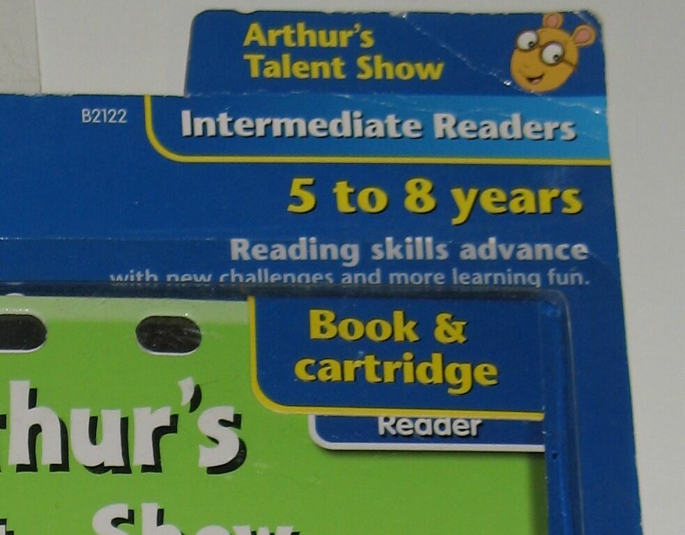 Fisher Price Power Touch Learning Arthur’s Talent Show NEW but PACKAGING WORN