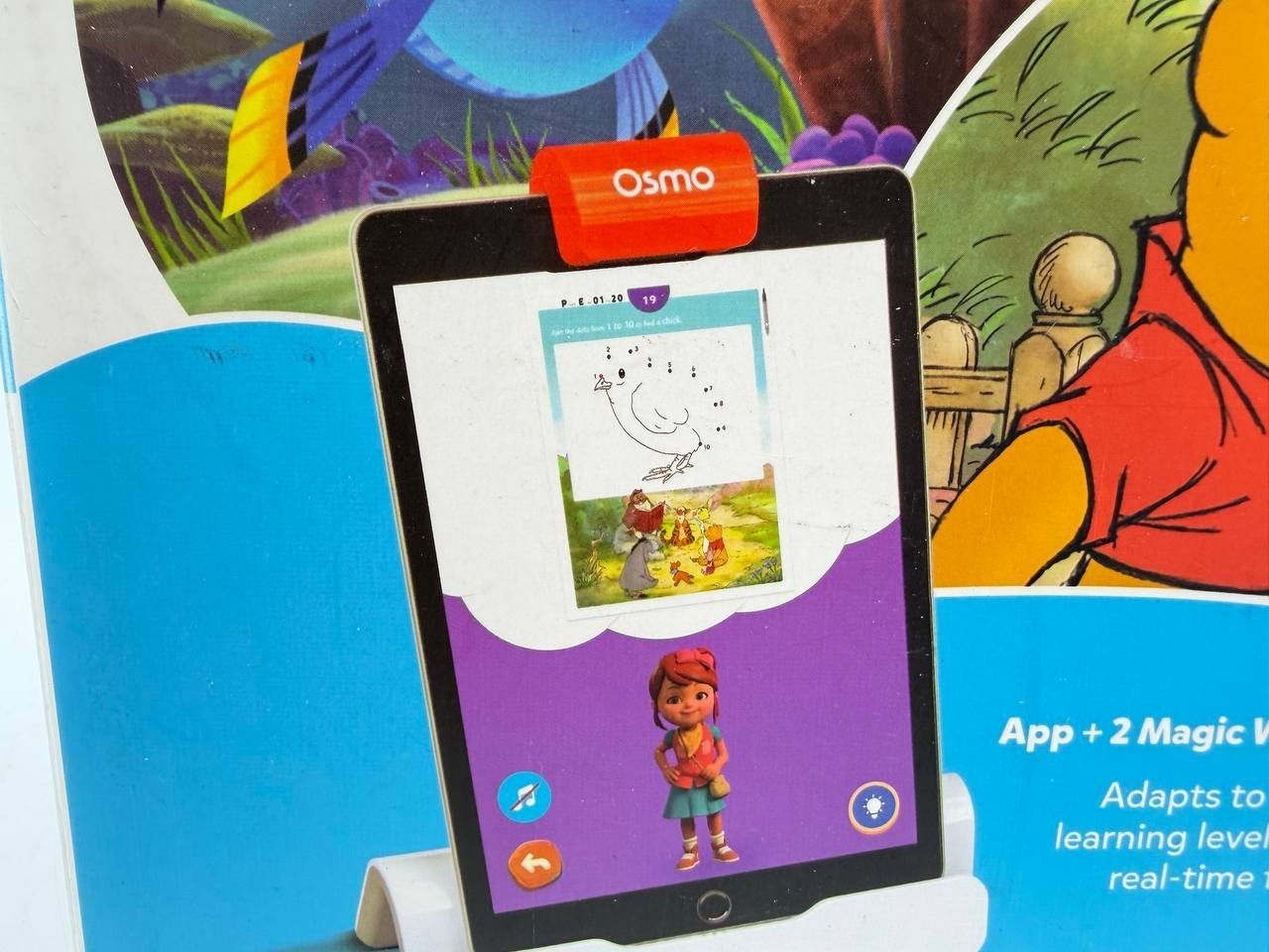 BYJU’S Disney Learning Kit Pre-K Osmo Educational Set New 2lb