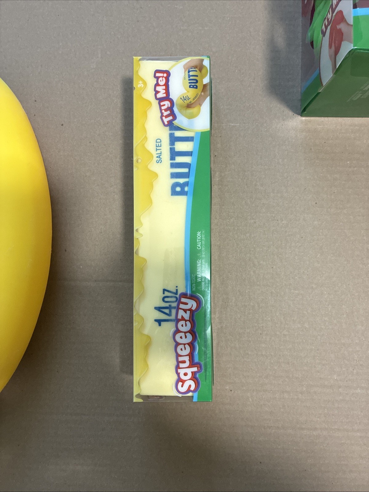 Sunny Days Jumbo Squeeezey LOT OF 3: Strawberry, Banana, Butter NEW
