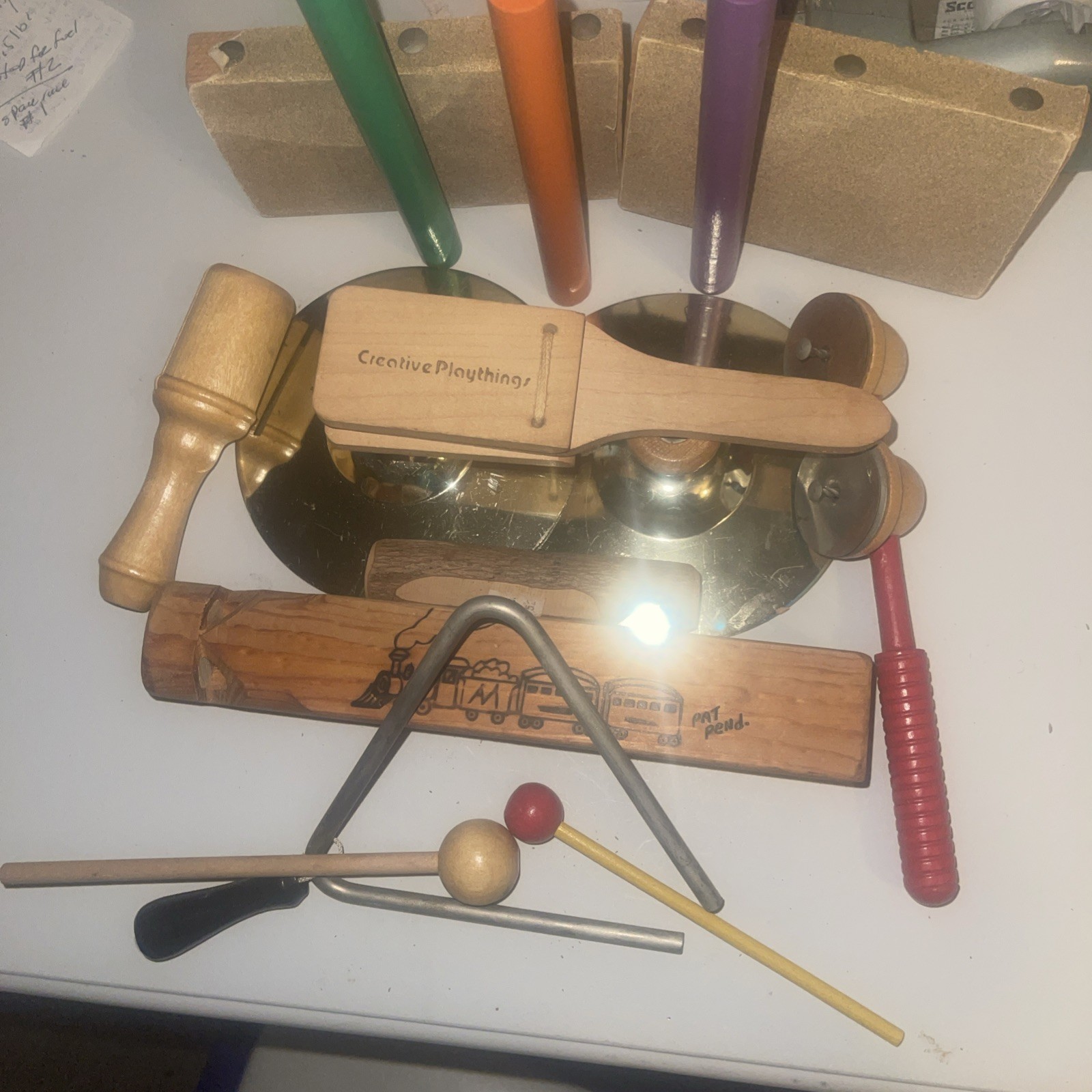 Children’s Percussion Set by Creative Plaything plus several bonuses. Must See