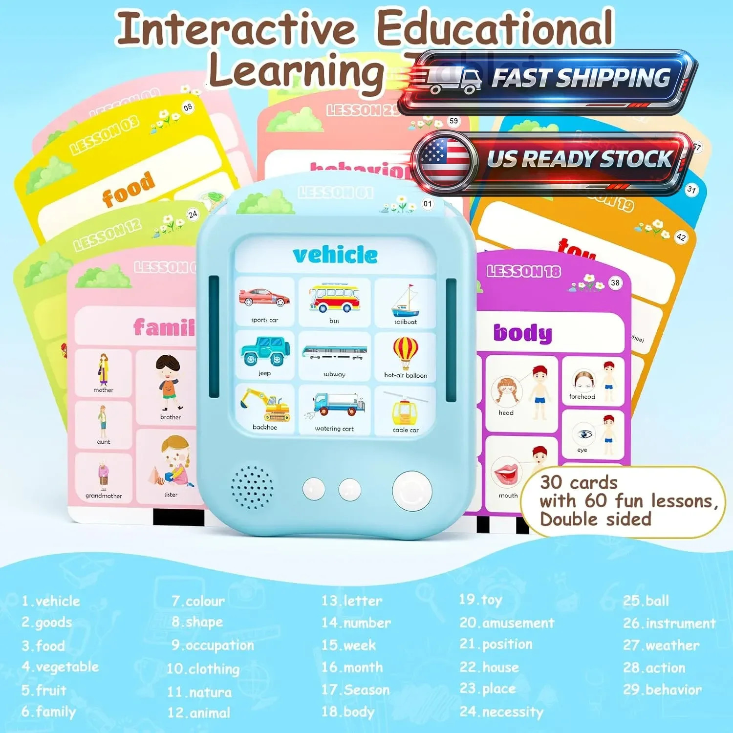 Educational Learning Toys for Kids Toddlers Age 3 4 5 6 7 8 Years Old Boys Girls