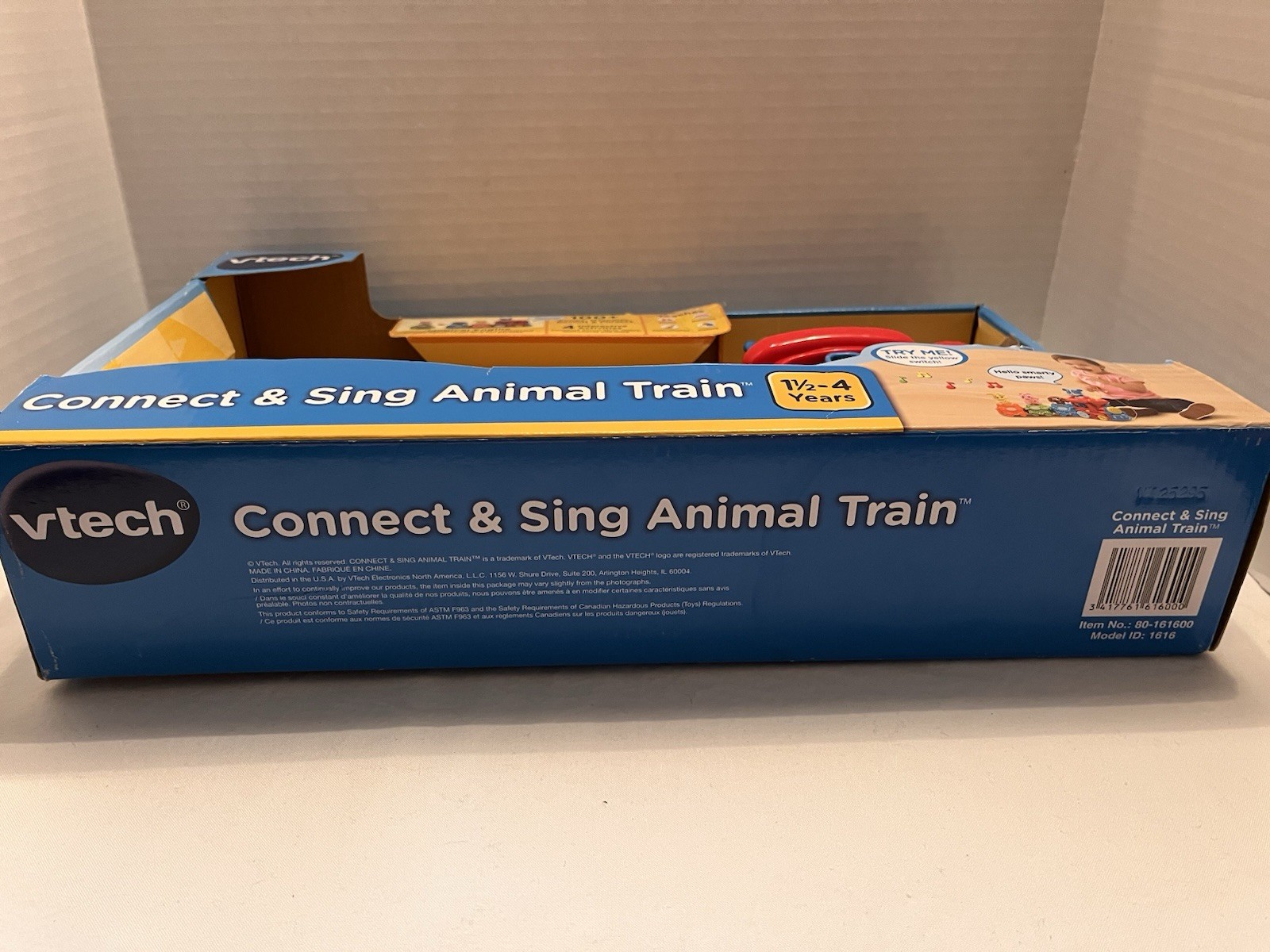 VTECH Connect & Sing Magical Engine Animal Train 100 Songs Sound 1.5-4 Years NEW