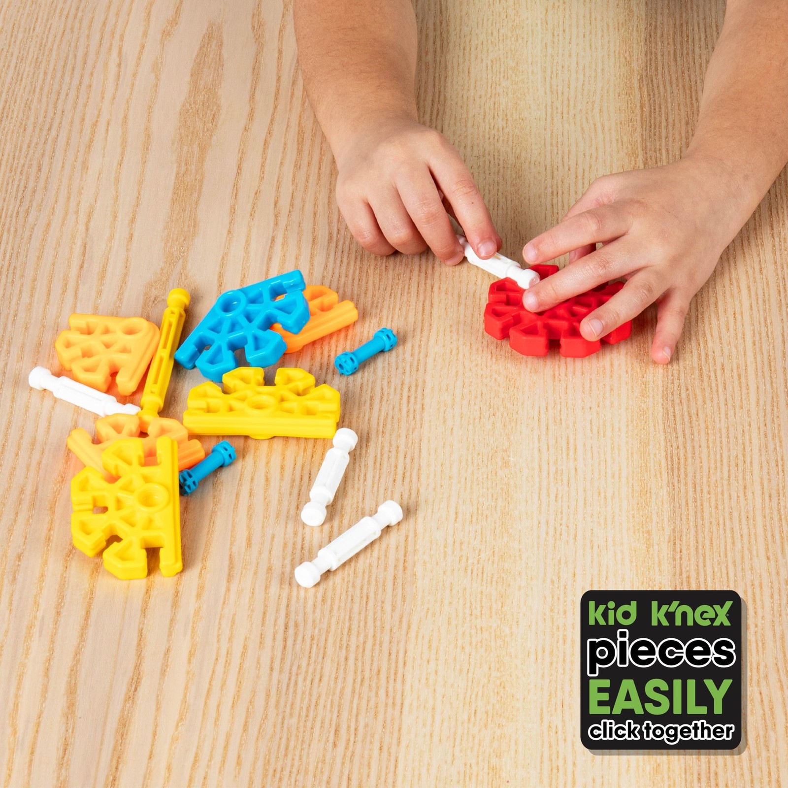 KID K’NEX – Budding Builders Set ‚ 100 Pieces, Preschool STEM Building, Ki