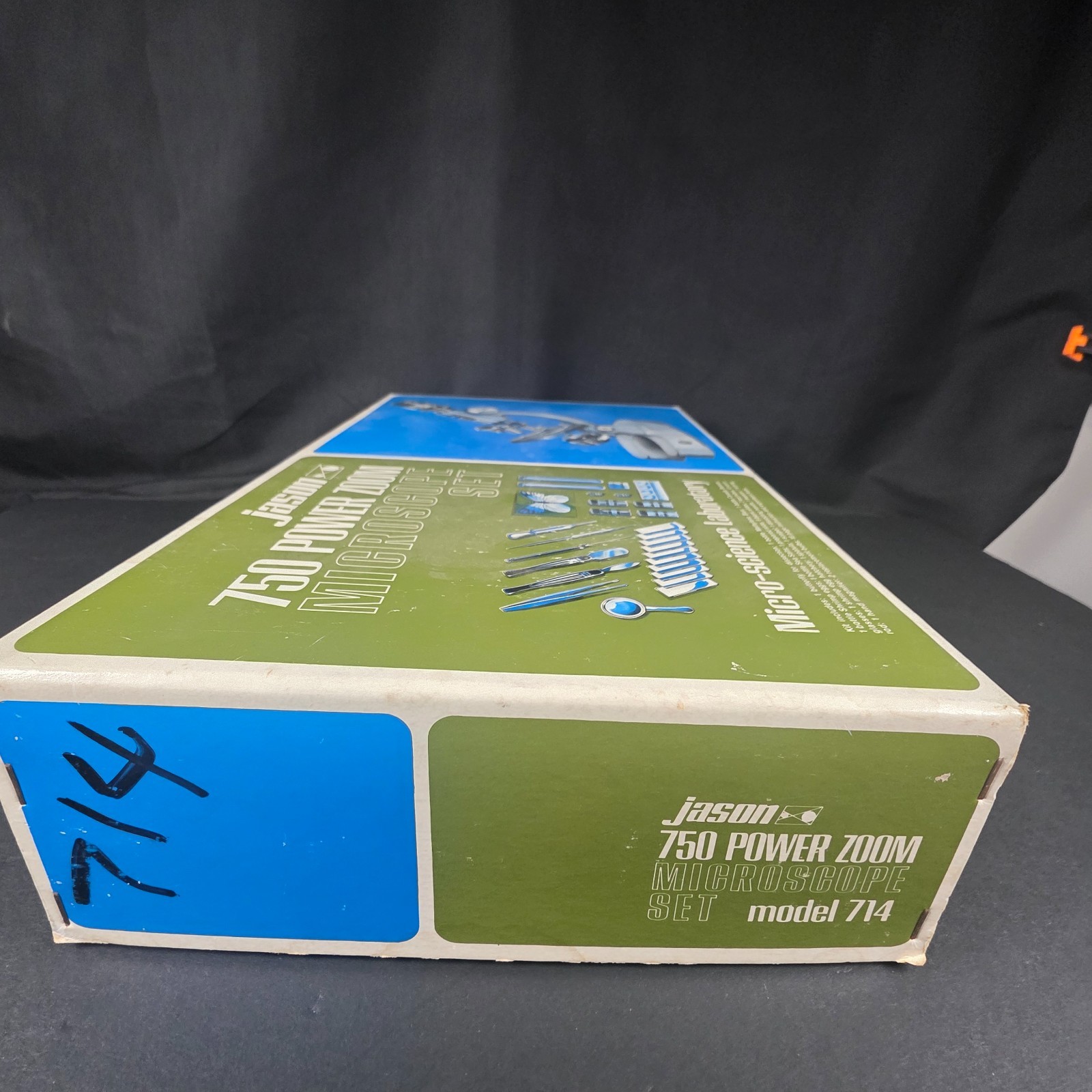 Vintage Jason 750 Power Zoom Microscope Set